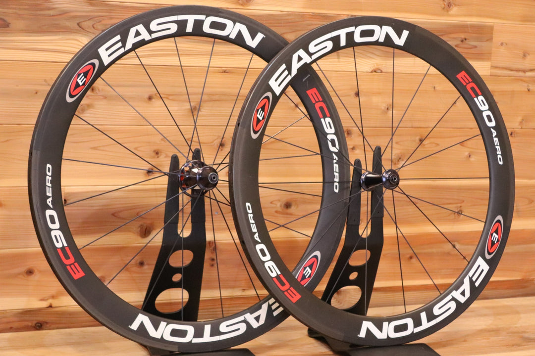 イーストン EASTON EC90 AERO RIM シマノ 11S/12S カーボン チューブラー ホイールセット 【広島店】