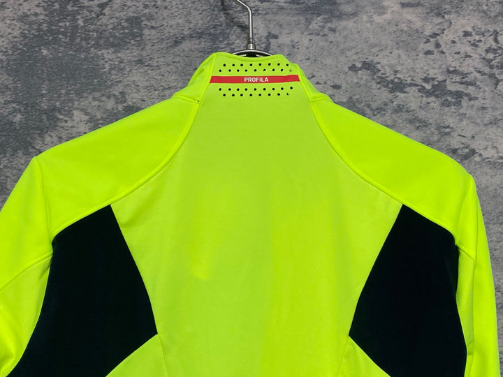 KG925 ボントレガー BONTRAGER Velocis S1 Softshell Jacket Vestes 長袖 サイクルジャケット ネオンイエロー S 裏起毛