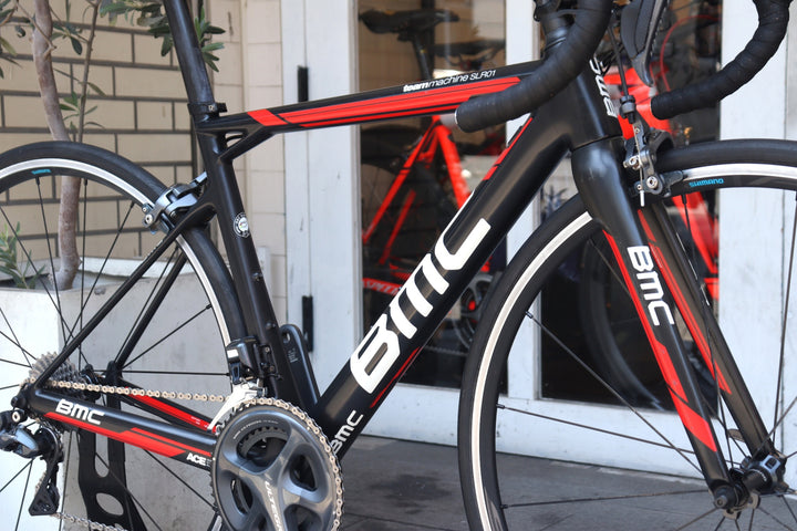 ビーエムシー BMC チームマシン TEAMMACHINE SLR01 2015モデル 48サイズ シマノ アルテグラ 6870 MIX Di2 11S カーボン ロードバイク 【横浜店】