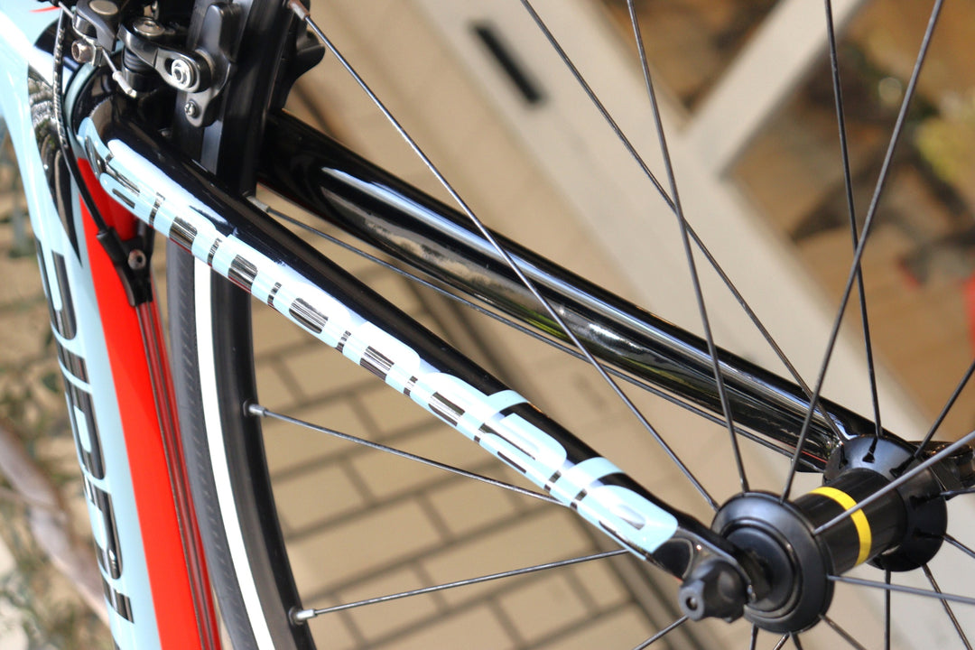 キャノンデール Cannondale スーパーシックスエボ SUPERSIX EVO 2017モデル 50サイズ シマノ 105 5800 MIX 11S カーボン ロードバイク 【横浜店】