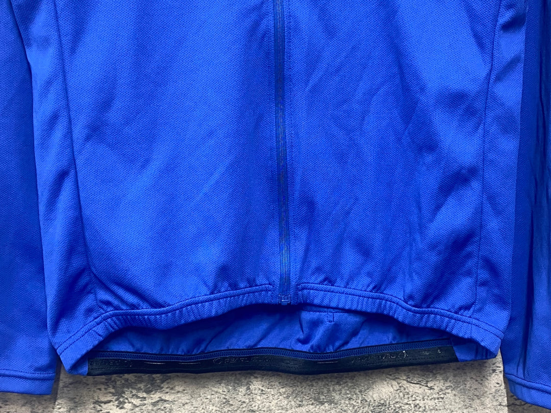 JW041 パールイズミ PEARL iZUMi 長袖サイクルジャージ 青 MEN'S XL
