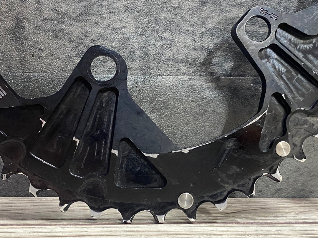 JR583 ローター ROTOR QRINGS チェーンリング 52/36T 110BCD 4H