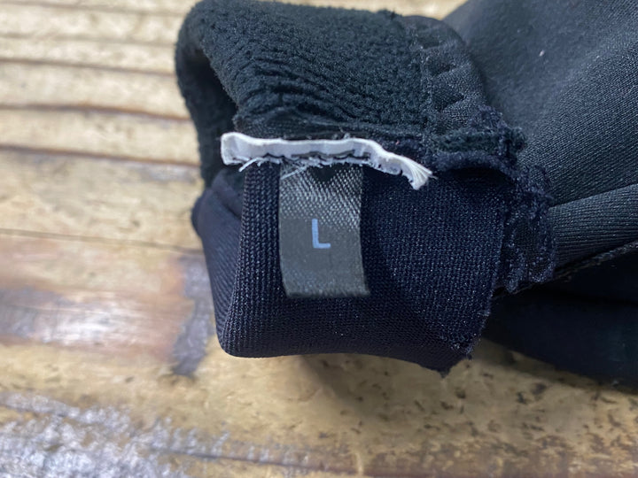 KP322 カステリ CASTELLI perfetto ROSSOCORSA GORE-TEX 長指 グローブ 黒 L 裏起毛 ※破れ