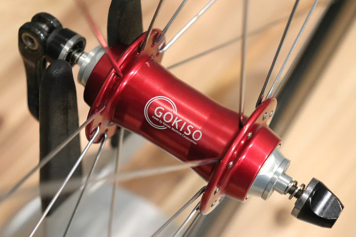 ゴキソ GOKISO 50mm スタンダードハブ カーボン チューブラー ホイールセット シマノ11S/12S 【仙台店】