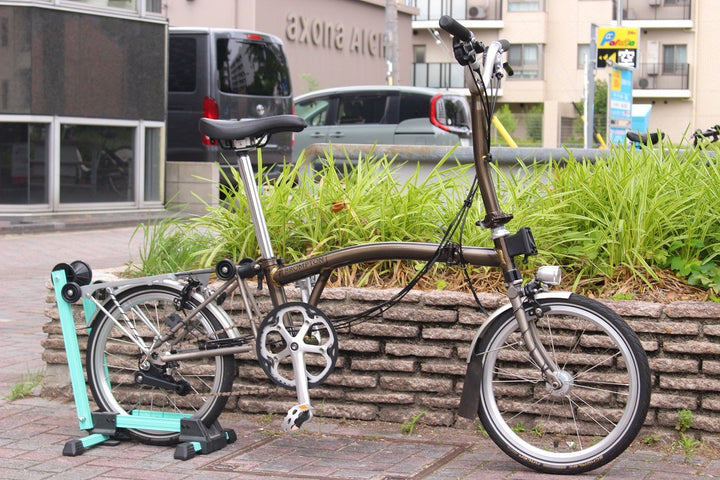 ブロンプトン BROMPTON M6RX スーパーライトモデル 2021 チタンフォーク バック 16インチ 折り畳み ミニベロ フォールディングバイク  【名古屋店】