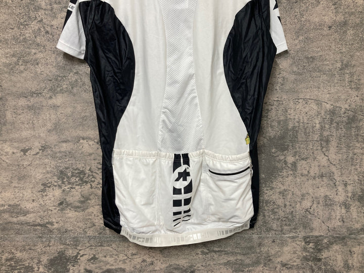 JR292 アソス ASSOS SS.MILLE 半袖 サイクルジャージ 白 M