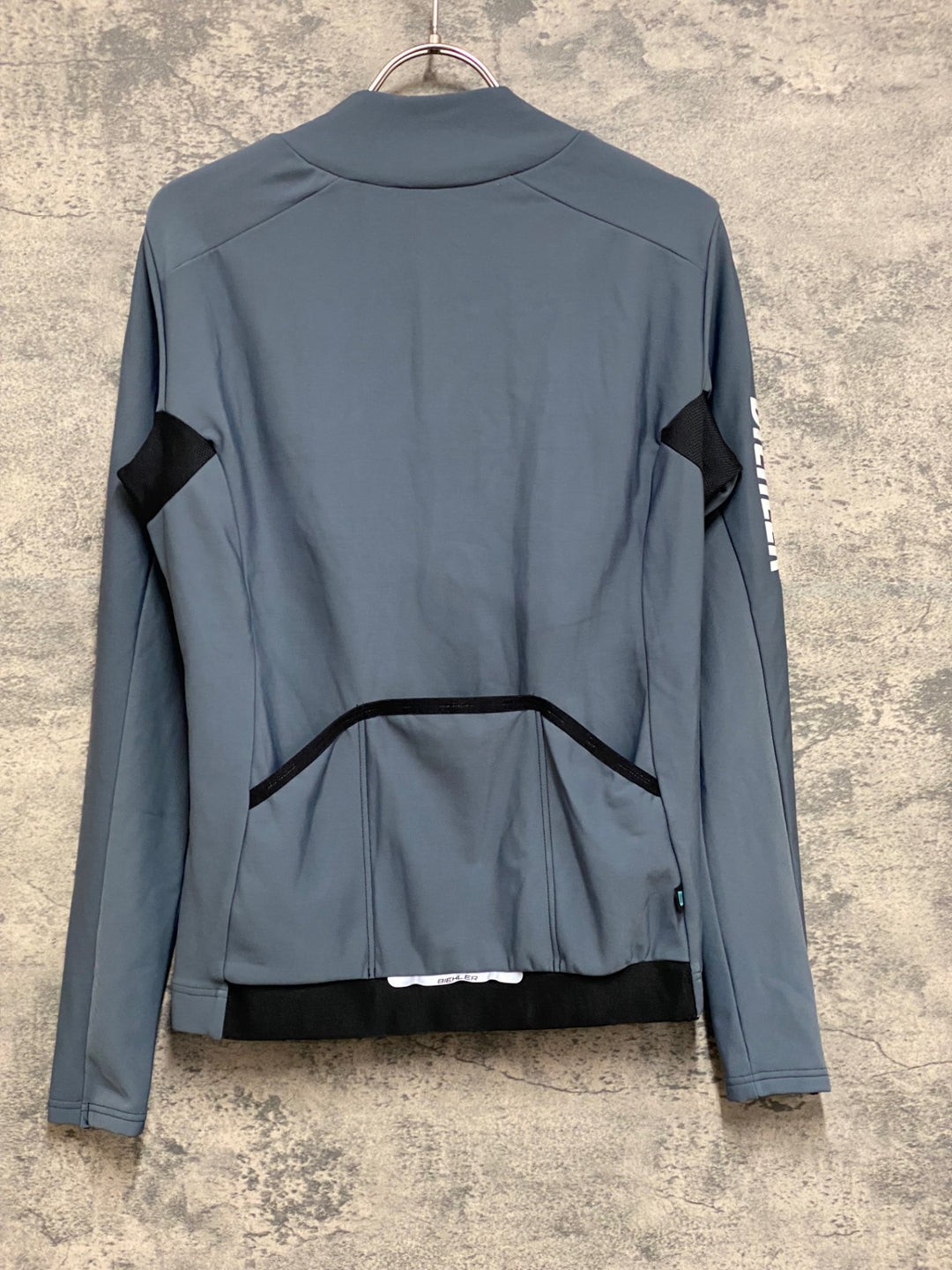 JO054 BIEHLER 長袖 サイクルジャージ グレー M 裏起毛