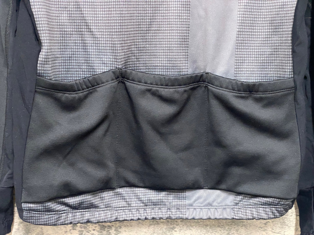 JX738 カペルミュール KAPELMUUR 長袖 サイクルジャージ L 黒 裏起毛