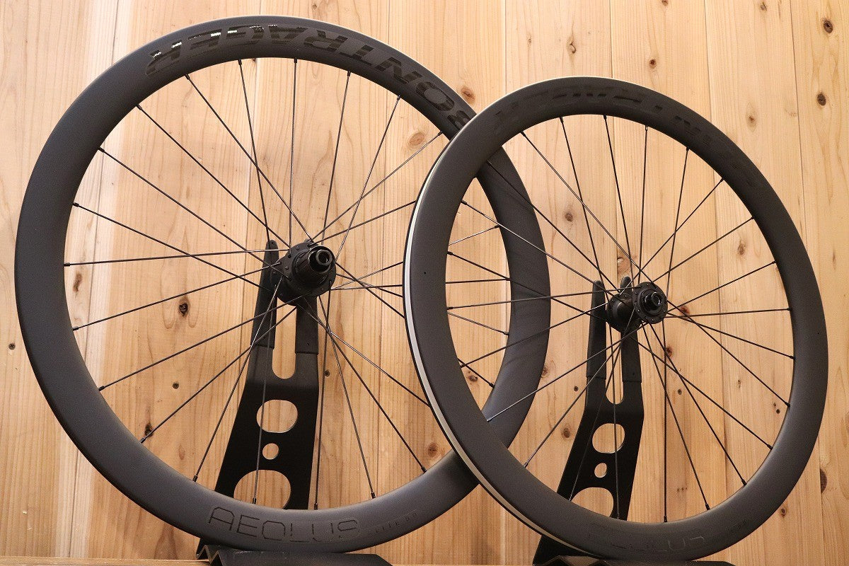BONTRAGER Aeolus Elite 50 TLR ディスク ホイール Bontrager Aeolus Elite 50 TLR Disc Road Front - Summit