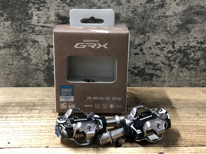 KF654 シマノ SHIMANO GRX PD-M8100-UG ビンディングペダル SPD リミテッドエディション