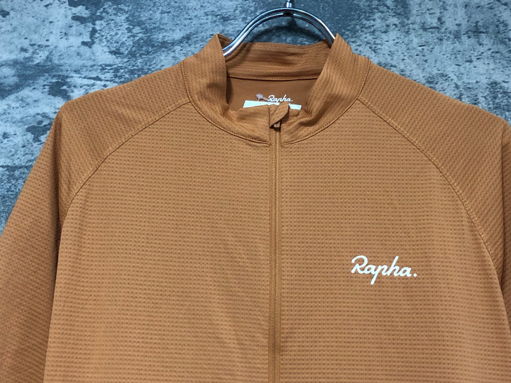 JV756 ラファ Rapha MEN'S CORE LIGHTWEIGHT JERSEY 半袖サイクルジャージ オレンジ XL
