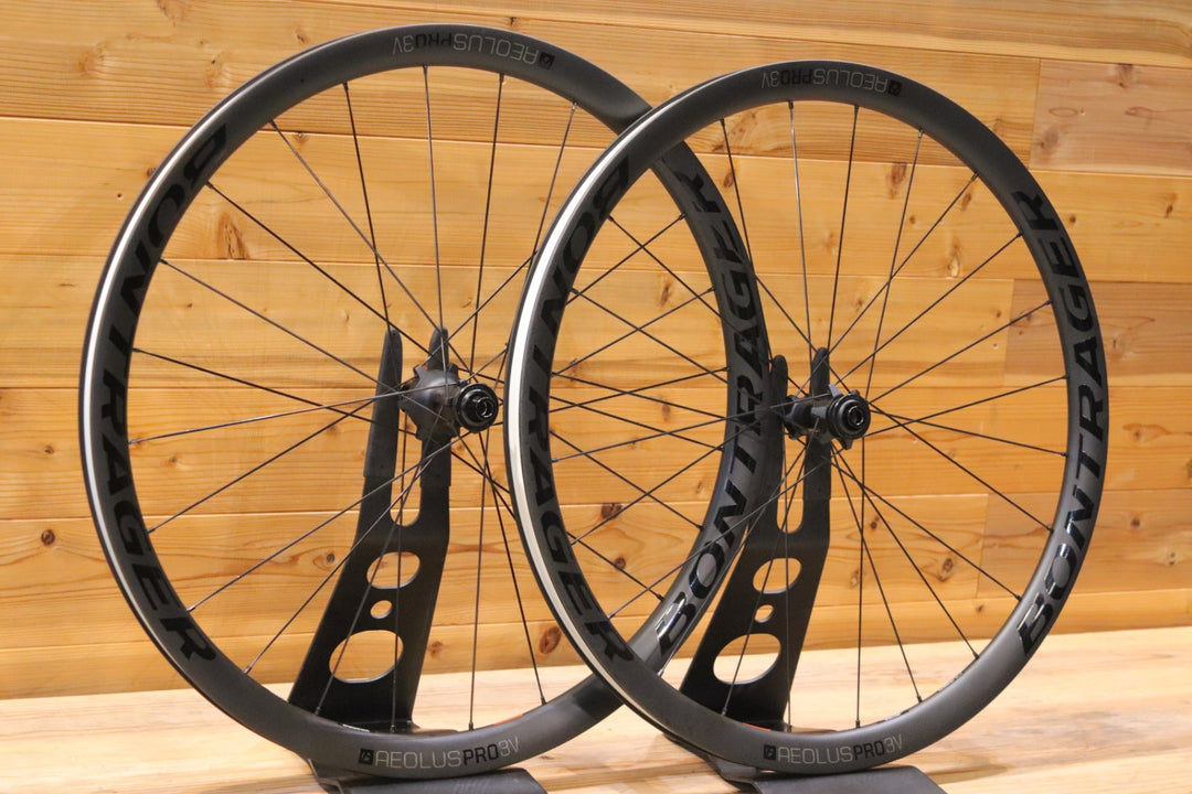 ボントレガー BONTRAGER アイオロス AEOLUS PRO 3V TLR DISC シマノ 11S/12S 25C カーボン チューブレスレディ グラベル ホイールセット 【広島店】