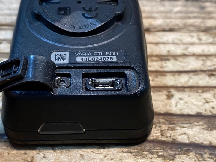 JF985 ガーミン GARMIN Varia RTL500 リアライト 黒 点灯確認済み
