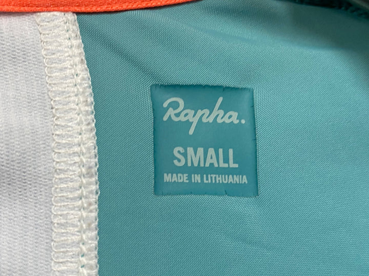 JX639 ラファ Rapha SOUPLESSE JERSEY 半袖 サイクルジャージ ターコイズ レディース S