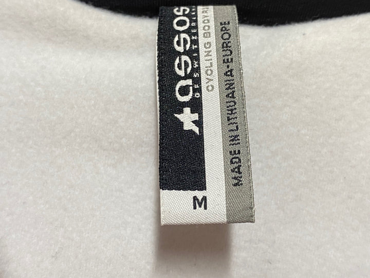 JP395 アソス ASSOS iJ.SHaq.6 UNO WINTER INSULATOR JACKET 長袖 サイクルジャケット 赤 白 黒 M 裏起毛