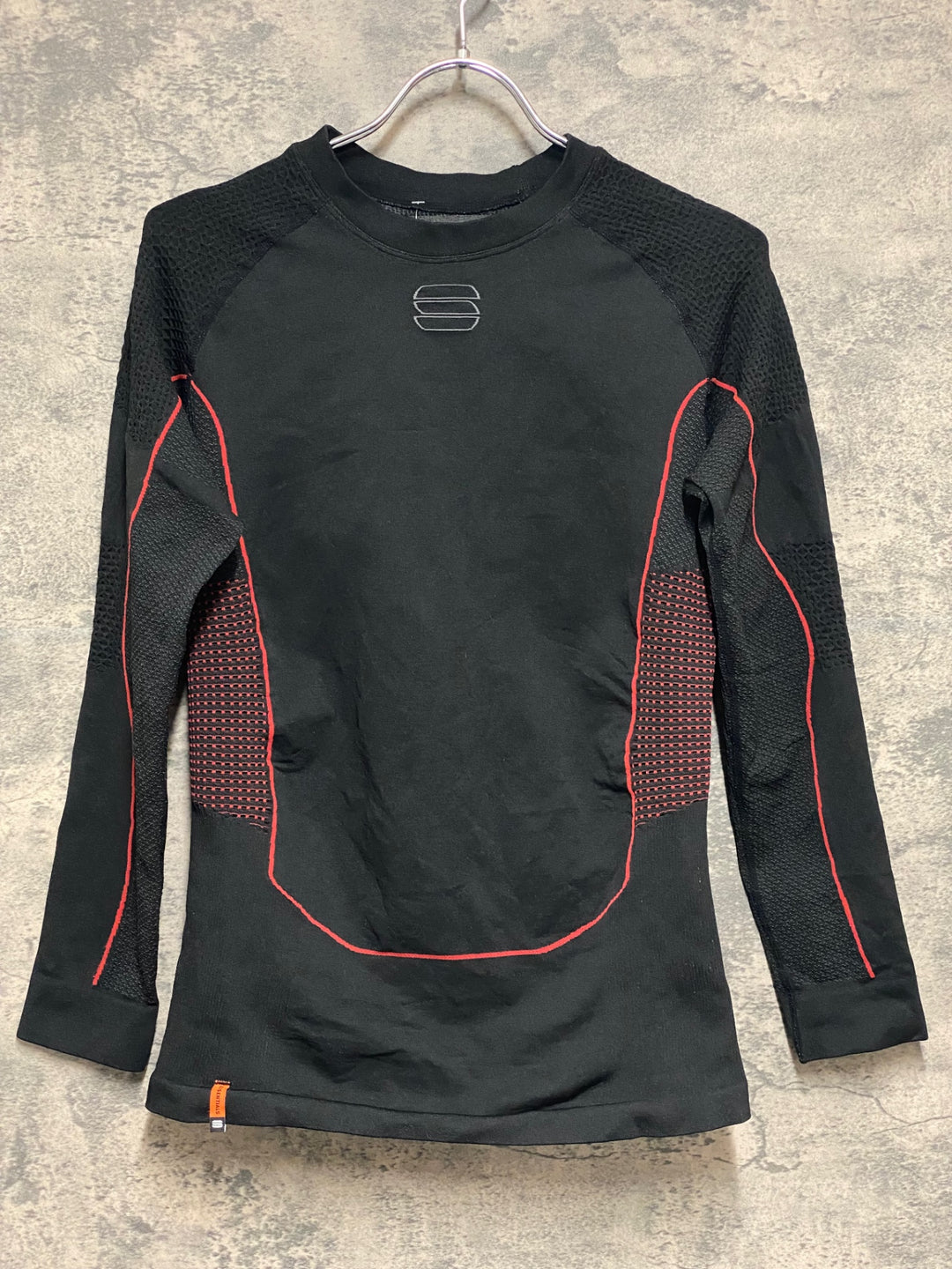 KR442 スポーツフル sportful Essentials 長袖 ベースレイヤー 黒 XL-XXL