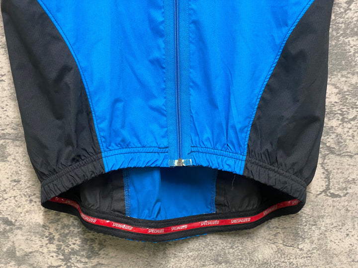 KF856 スペシャライズド SPECIALIZED ジレ サイクルベスト 水色 M
