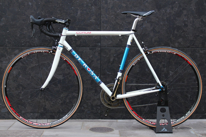 デローザ DE ROSA コルム CORUM 2011モデル 54サイズ カンパニョーロ レコード 11S クロモリ ロードバイク 【福岡店】