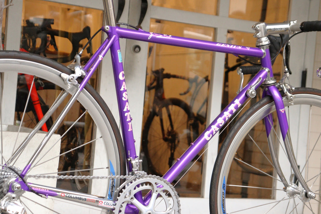 カザーティ CASATI ジーニアス GENIUS 1995モデル カンパニョーロ レコード 8S スチール ロードバイク CAMPAGNOLO SCIROCCO 20 【横浜店】