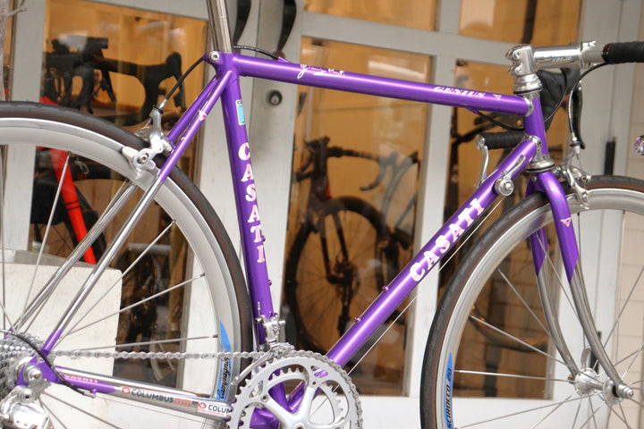 カザーティ CASATI ジーニアス GENIUS 1995モデル カンパニョーロ レコード 8S スチール ロードバイク CAMPAGNOLO SCIROCCO 20 【横浜店】