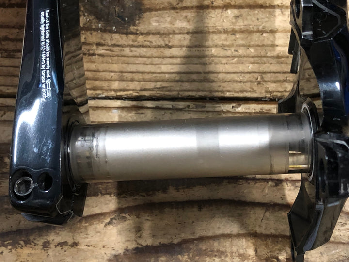 IS934 シマノ SHIMANO デュラエース DURA-ACE FC-R9100 クランクアーム 165mm 4IIII両足計測パワーメーター付属 ※右ベース部分割れのためジャンク