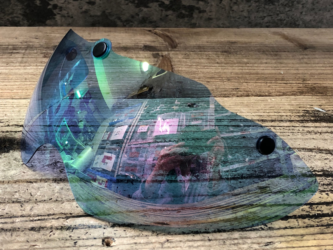 KF418 カブト KABUTO ARS-3 SHIELD シールド ブルーミラー