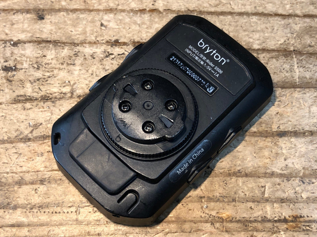 JW334 ブライトン bryton Rider S500 サイクルコンピューター