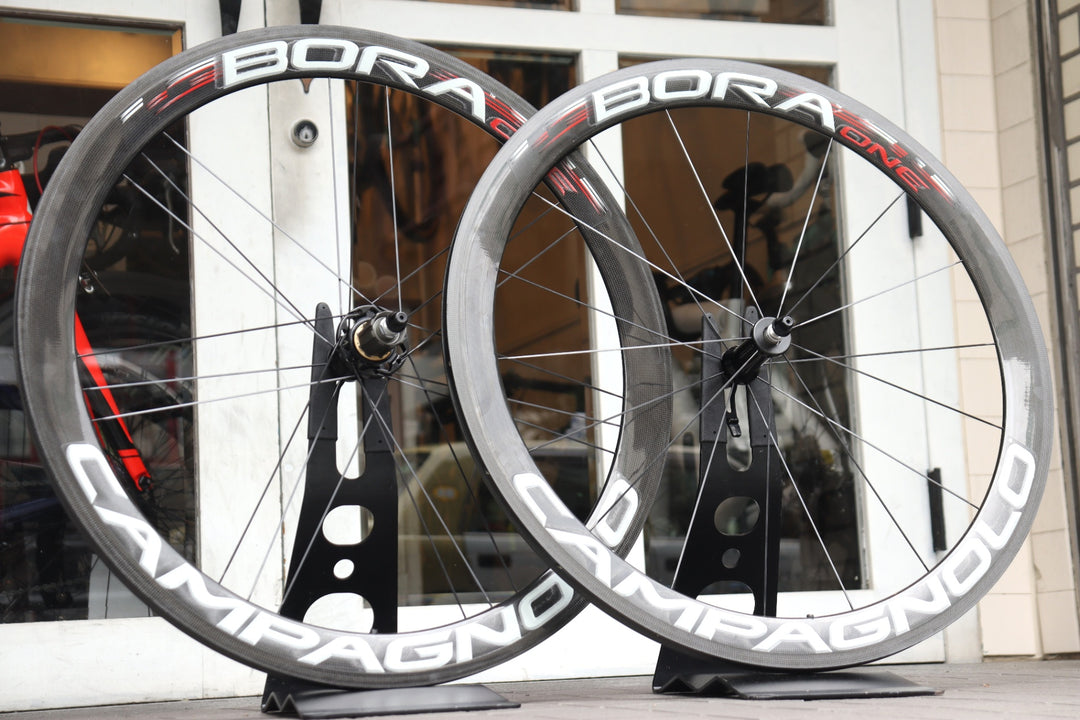 カンパニョーロ CAMPAGNOLO ボーラ ワン BORA ONE 50 カーボン チューブラー ホイールセット シマノ 10S 【横浜店】