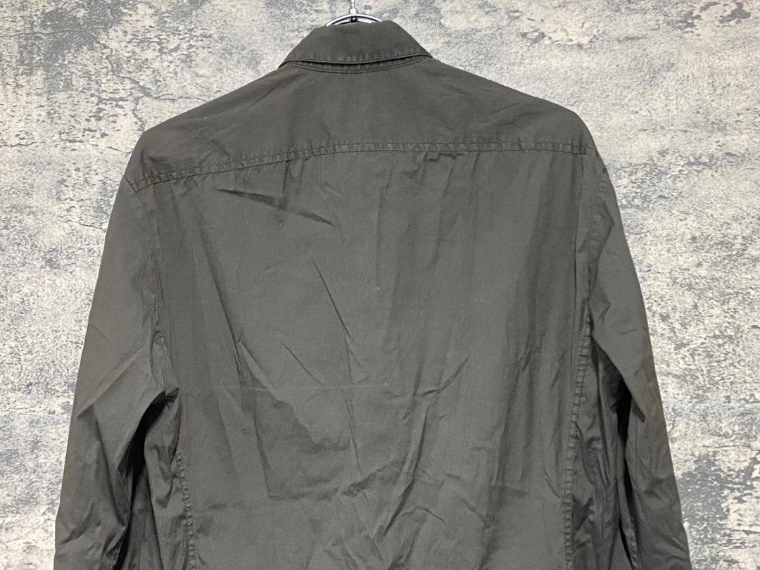 KI184 ラファ Rapha LONG SLEEVE SHIRT 長袖 シャツ ブラウン M