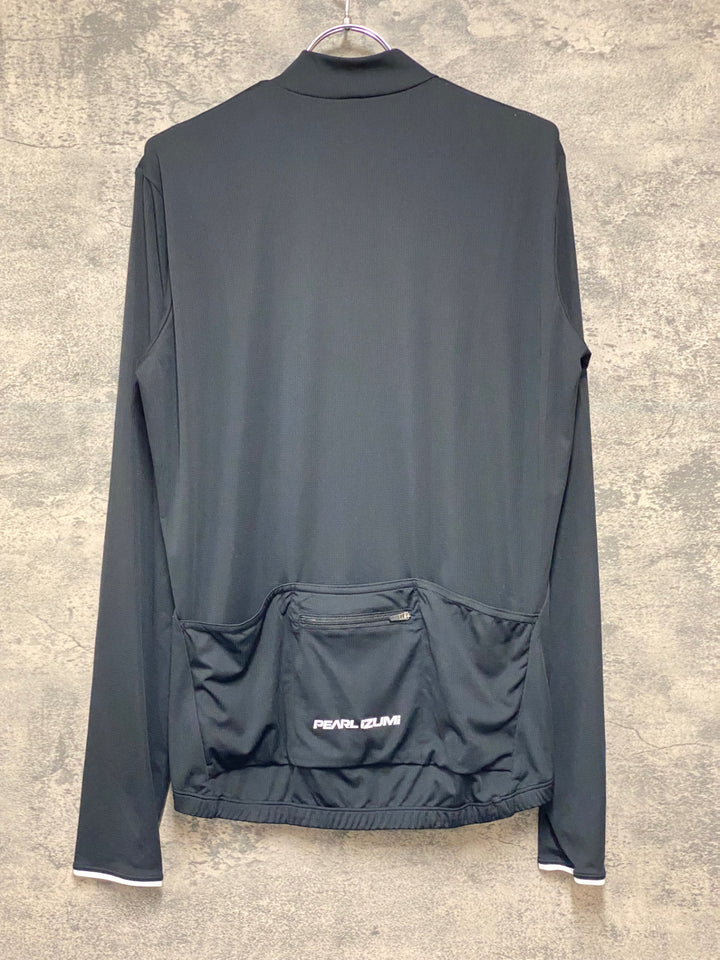 KA703 パールイズミ PEARL iZUMi 長袖 サイクルジャージ 薄手 黒 XLサイズ