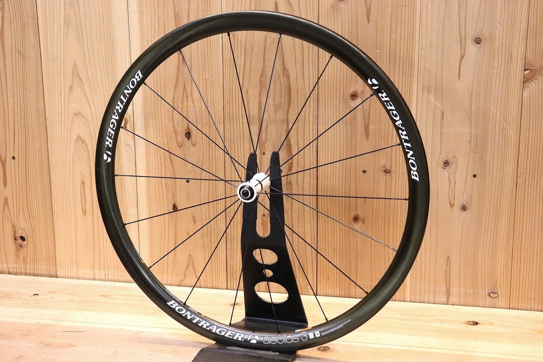 ボントレガー BONTRAGER アイオロス AEOLUS 3 カーボン クリンチャー フロントホイール 【芦屋店】