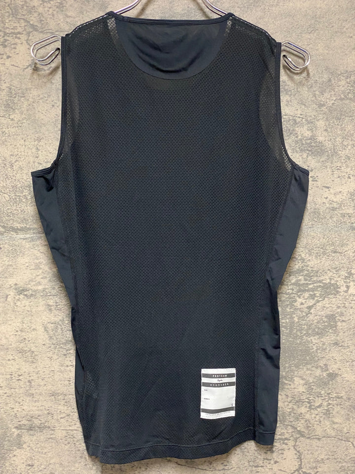 KO798 ラファ Rapha PRO TEAM BASE LAYER SLEEVELESS ベースレイヤー ノースリーブ 黒 S