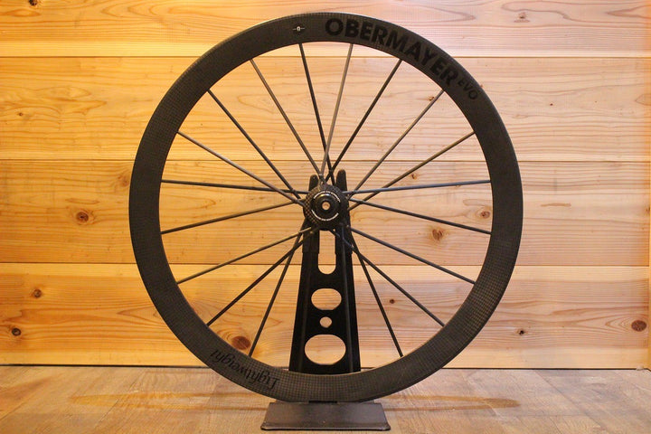 ライトウェイト LIGHTWEIGHT オーバーマイヤー OBERMAYER EVO SCHWARZ ED カーボン チューブレス フロントホイール 前輪のみ 【名古屋店】