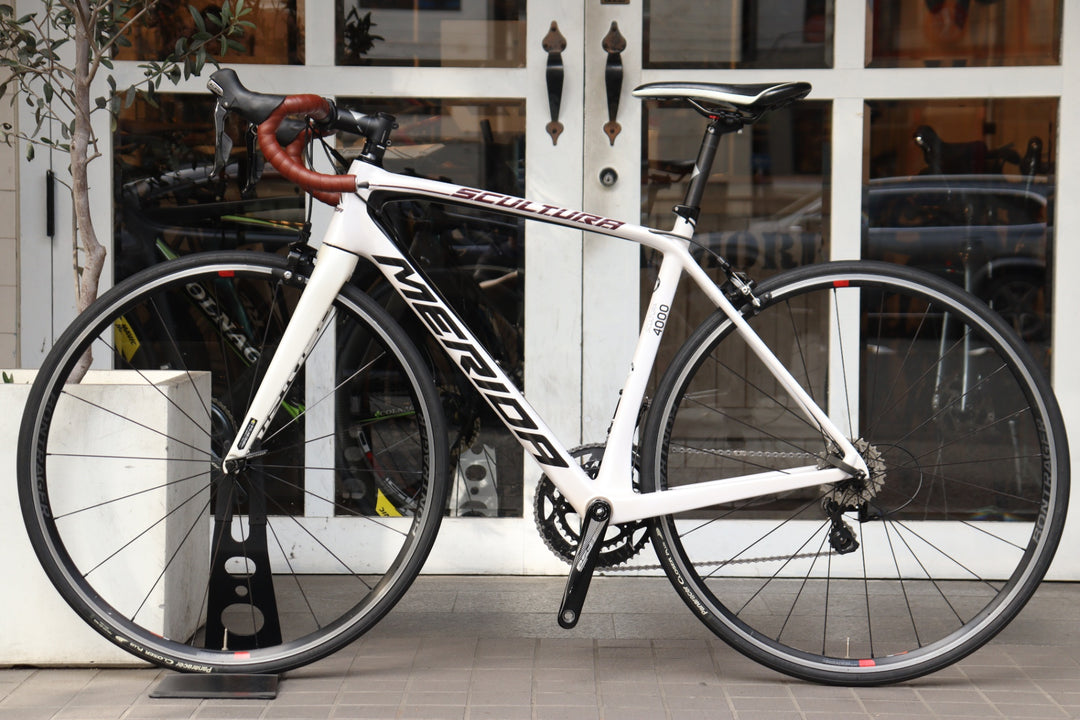 BFV013 メリダ MERIDA スクルトゥーラ SCULTURA 4000 2017モデル 50サイズ シマノ 105 5800 MIX 11S カーボン ロードバイク 【横浜店】