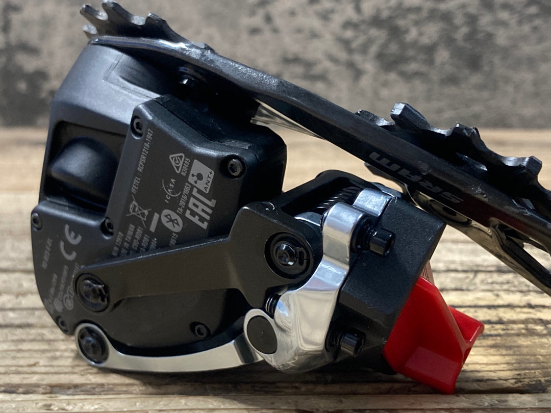 KD468 スラム SRAM Red eTap AXS RD-RED-E-D1 リアディレイラー 動作確認済 ※ゲージ片側欠品、プーリー欠けあり