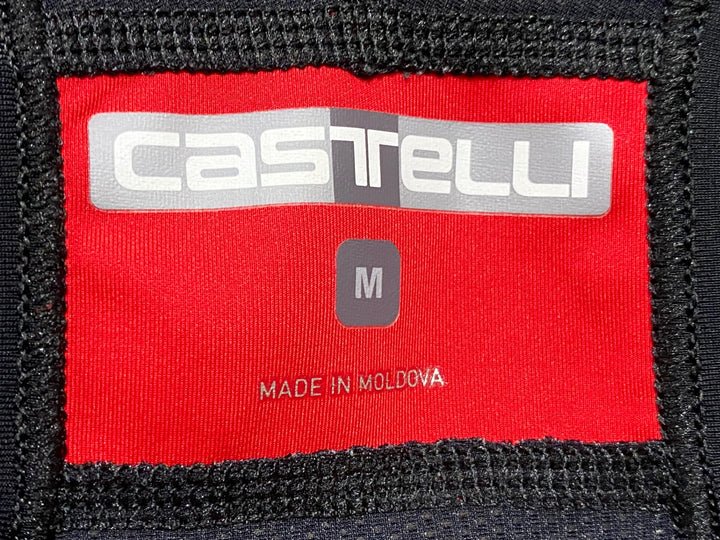 KC505 カステリ castelli ビブショーツ Mサイズ 赤黒
