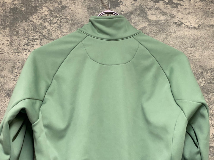 KP313 カステリ CASTELLI POLARTEC AirCore 長袖 サイクルジャケット ライトグリーン L 裏起毛