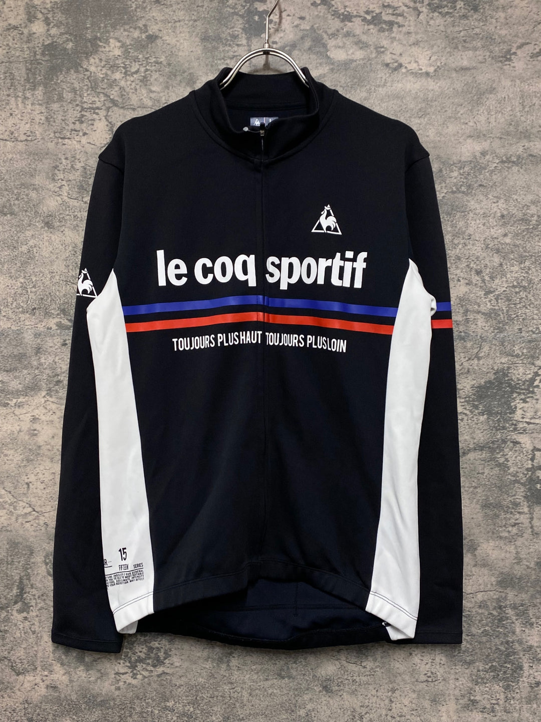 JV500 ルコックスポルティフ le coq sportif 長袖 サイクルジャケット 黒 L