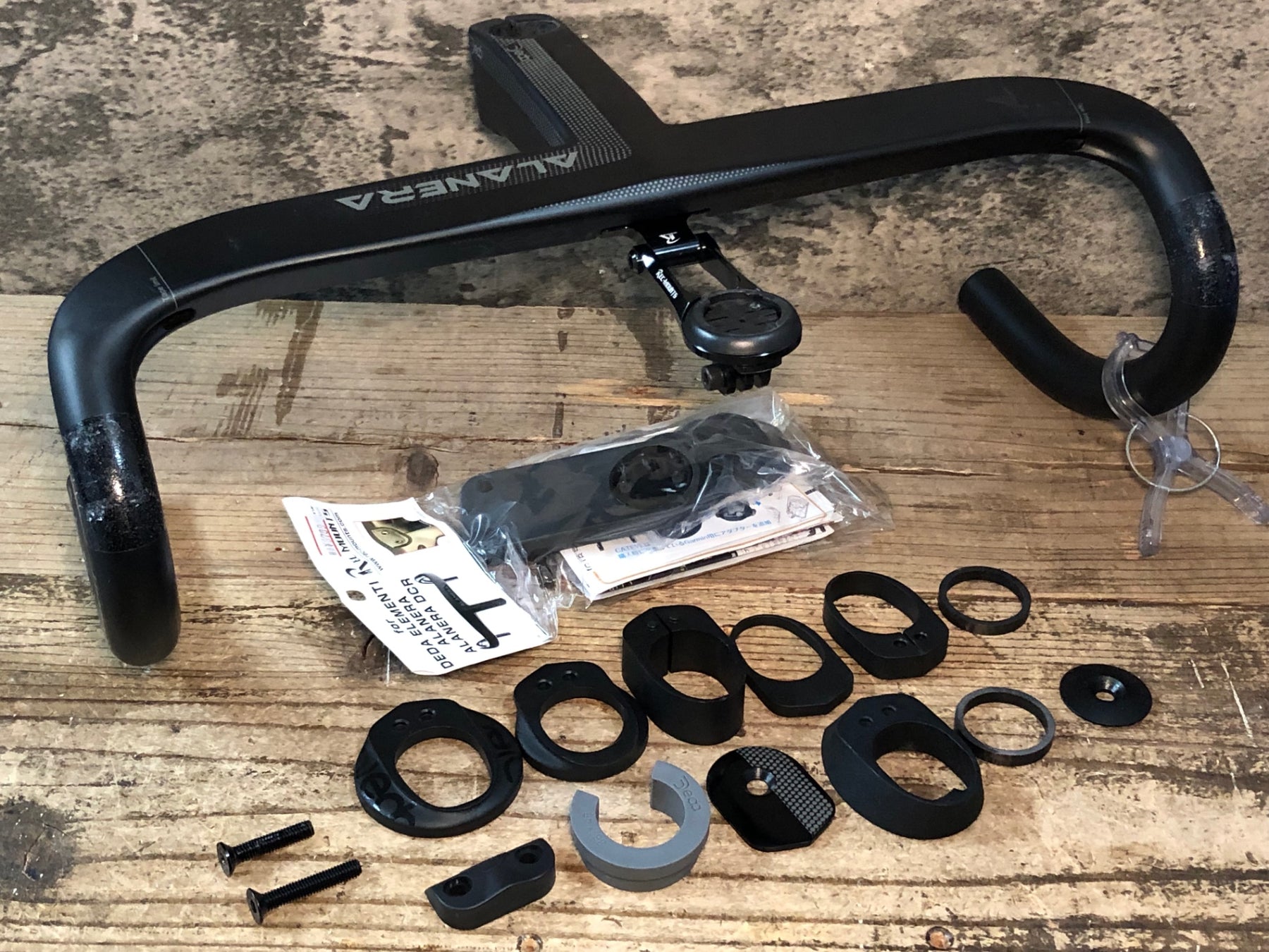 JW982 デダ DEDA アラネラ ALANERA 一体型ハンドル カーボン 120mm