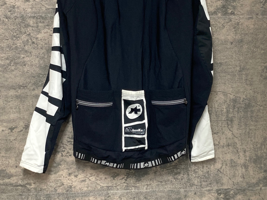 JW329 アソス assos iJ.bonKa.6 長袖 サイクルジャケット 裏起毛 黒 L