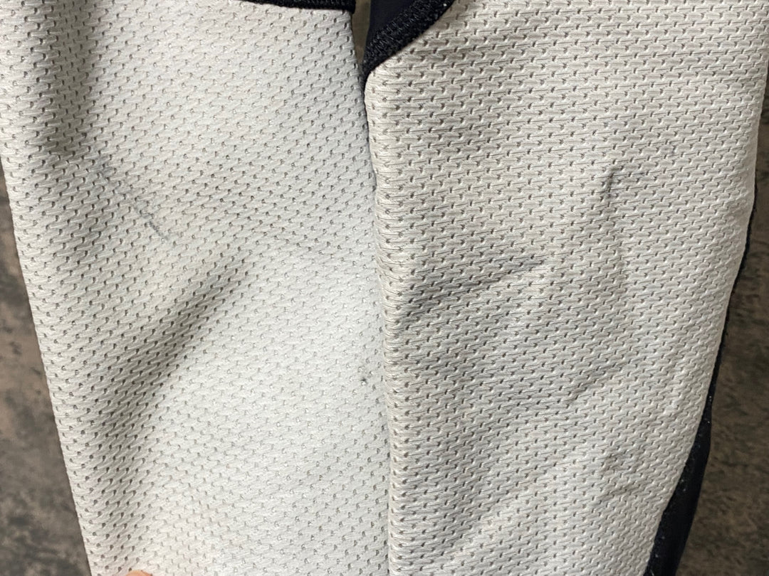JN940 アソス assos ビブタイツ 白 黒 M 裏起毛 ※パッドスレ 汚れあり