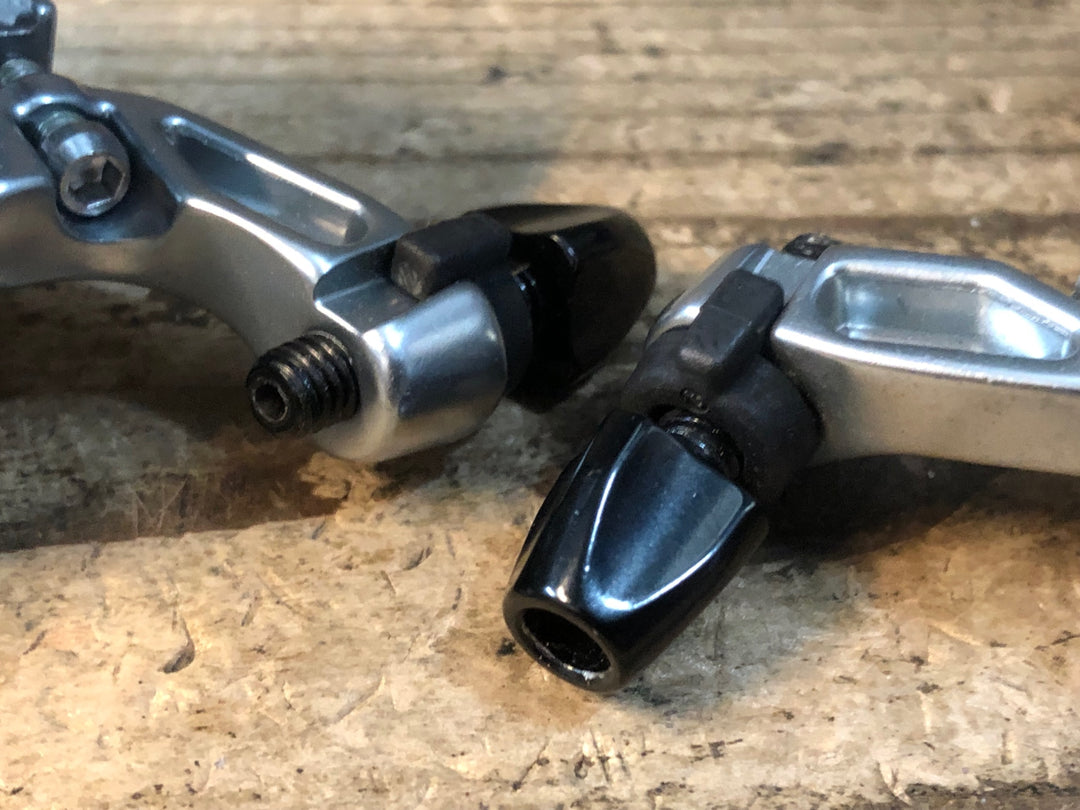 JV307 シマノ SHIMANO 105 BR-5800 キャリパーブレーキ 前後セット シルバー