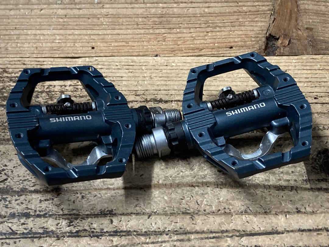 JY786 シマノ SHIMANO PD-EH500 ビンディングペダル SPD 片面フラット