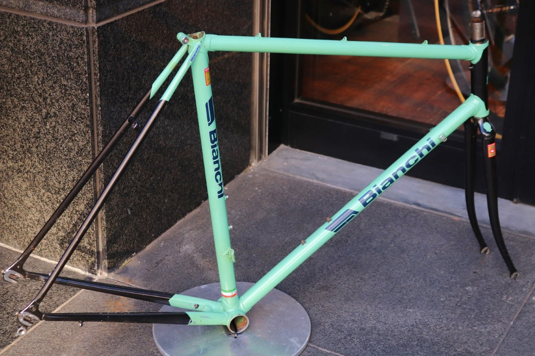 ビアンキ BIANCHI コロンバス COLUMBUS  SLX 1980年代 クロモリ フレームセット 【東京南麻布店】