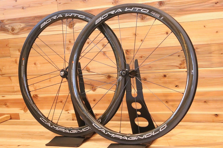 カンパニョーロ CAMPAGNOLO ボーラ BORA WTO 45 RIM AC3 シマノ 11S/12S 19C カーボン チューブレス ホイールセット 【広島店】