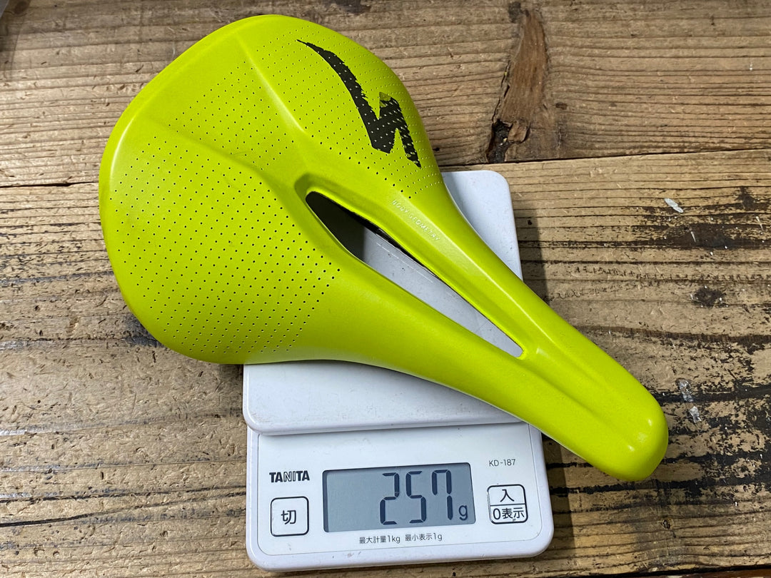 KI327 スペシャライズド SPECIALIZED POWER ARC EXPERT サドル 黄色 155mm Hollow Ti
