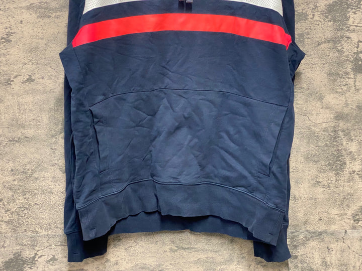 KG219 ラファ Rapha BREVET HOODIE フーディ 長袖 スウェットパーカー ネイビー XL