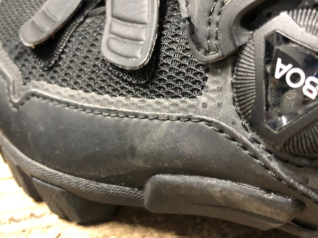 KG404 フィジーク FIZIK M6 MTB shoes ビンディングシューズ 黒 SPD EU37.5 ペン字あり