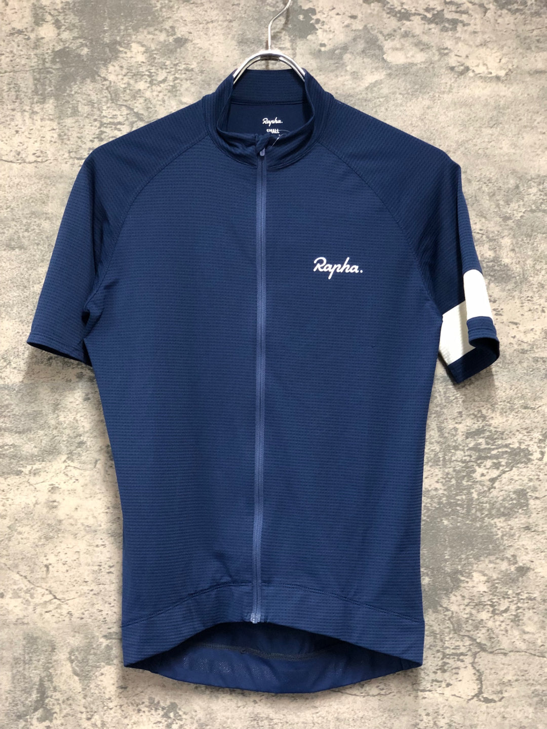 JJ420 ラファ Rapha CORE LIGHTWEIGHT JERSEY 半袖 サイクルジャージ 紺 S