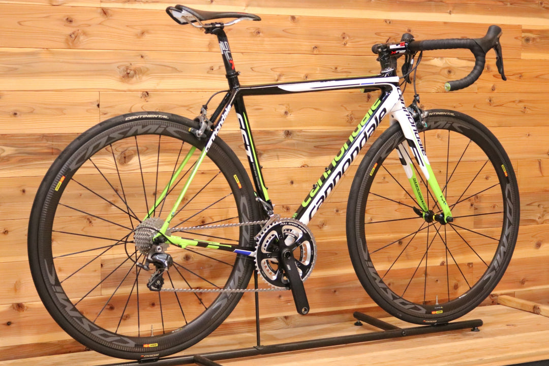 キャノンデール CANNONDALE スーパーシックス SUPERSIX EVO HI-MOD 2015 52サイズ シマノ アルテグラ 6800 MIX 11S カーボン ロードバイク 【広島店】